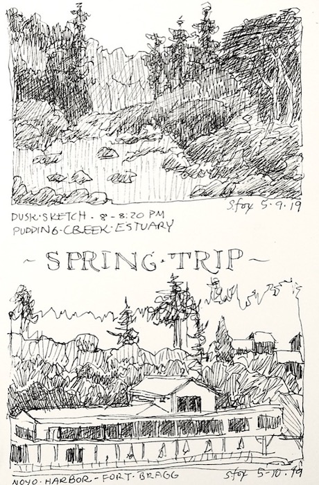 Sketches & Photos From Our Spring&nbsp;Trip